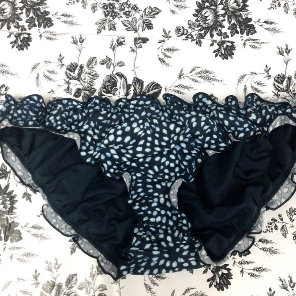 Hollister Women's Blue Swimming Cheeky bottom US S